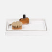 Small Cordoba Sand Burlap Tray
