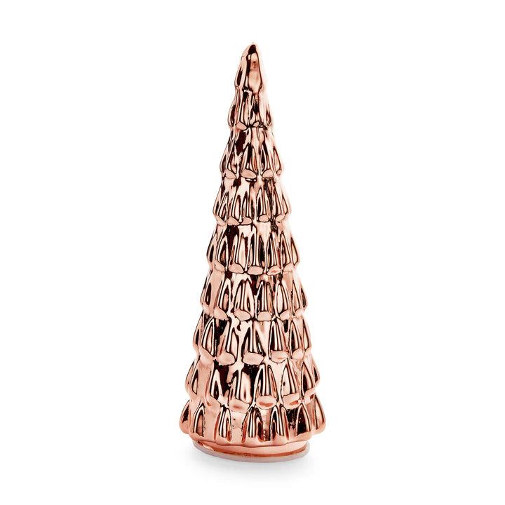 L.E.D Copper Glass Lighted Tree – 13