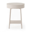 Van Nightstand Matte Alabaster