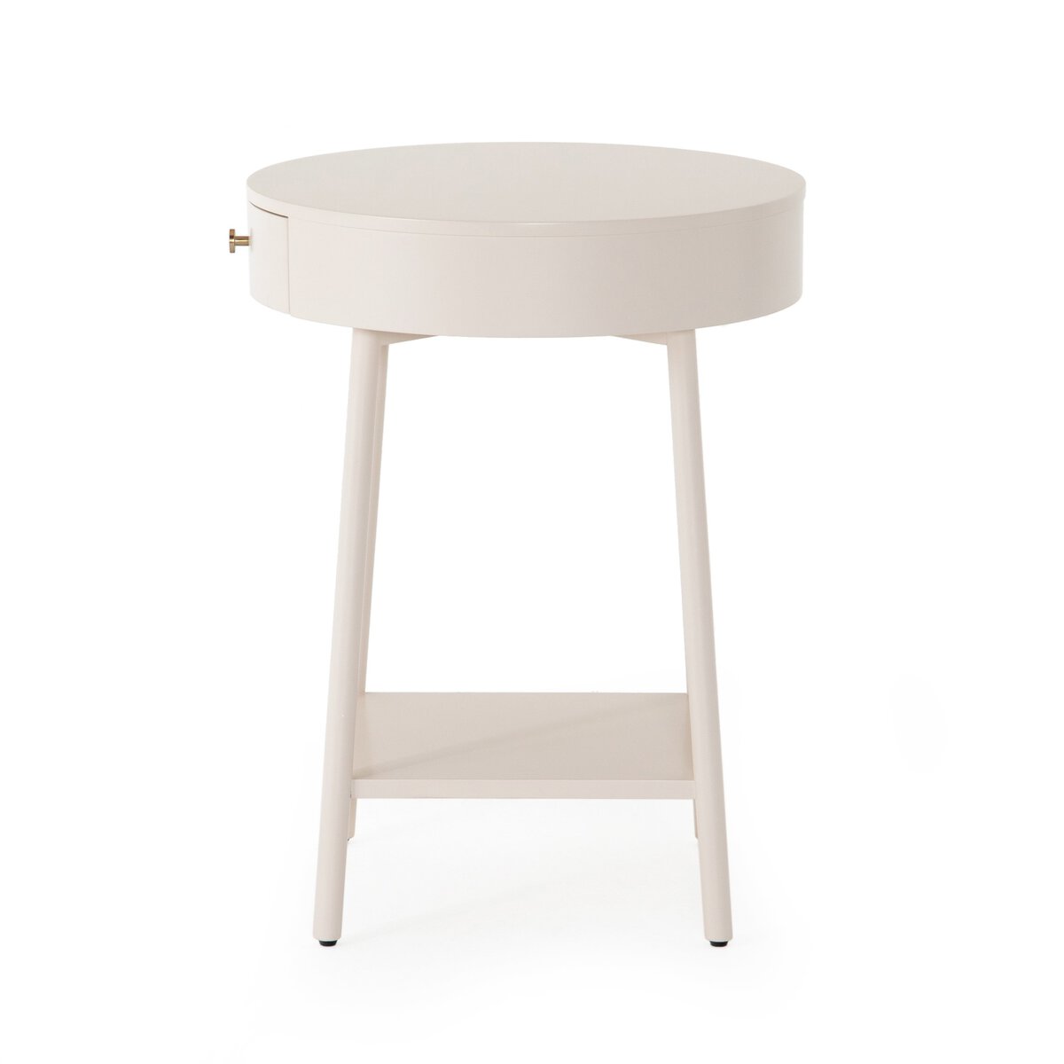 Van Nightstand Matte Alabaster