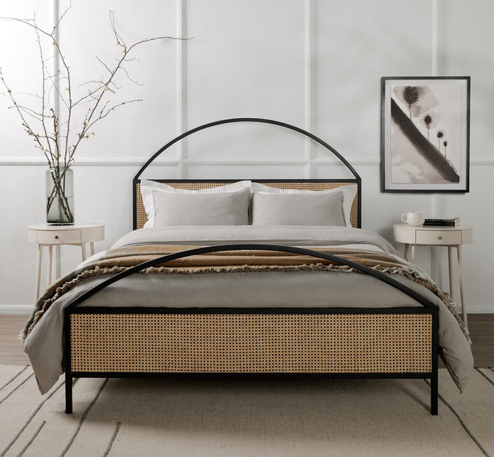 Van Nightstand Matte Alabaster