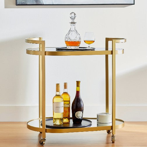 Cosmo Bar Cart | Gold