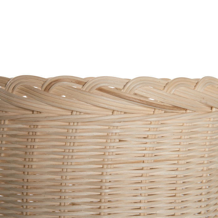 Braided Wicker Planter