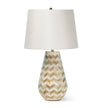 Cassia Chevron Table Lamp (Natural)