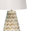 Cassia Chevron Table Lamp (Natural)