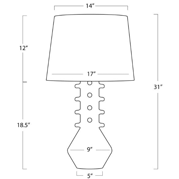 Norway Ceramic Table Lamp
