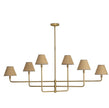 Polly Chandelier (Natural Brass)