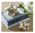 Limestone Link Indoor-Outdoor Sculptures, S/2