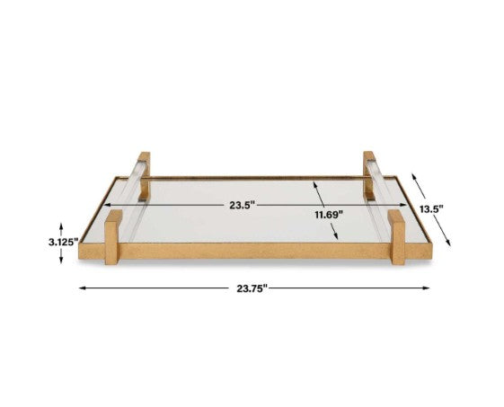 Deki Tray, Gold