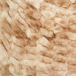 Marbled Faux Fur Throw