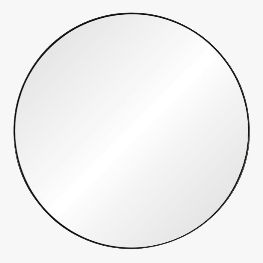 Designed by Mirror Home Round Mirror (Black Nickel)