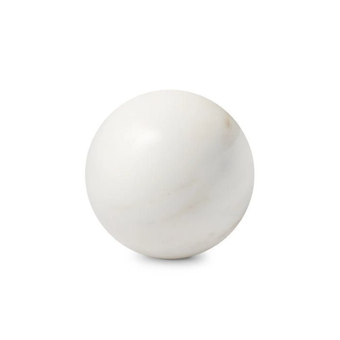 Marble Sphere – Natural White
