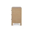 Kagu 3-Drawer Dresser with Rattan