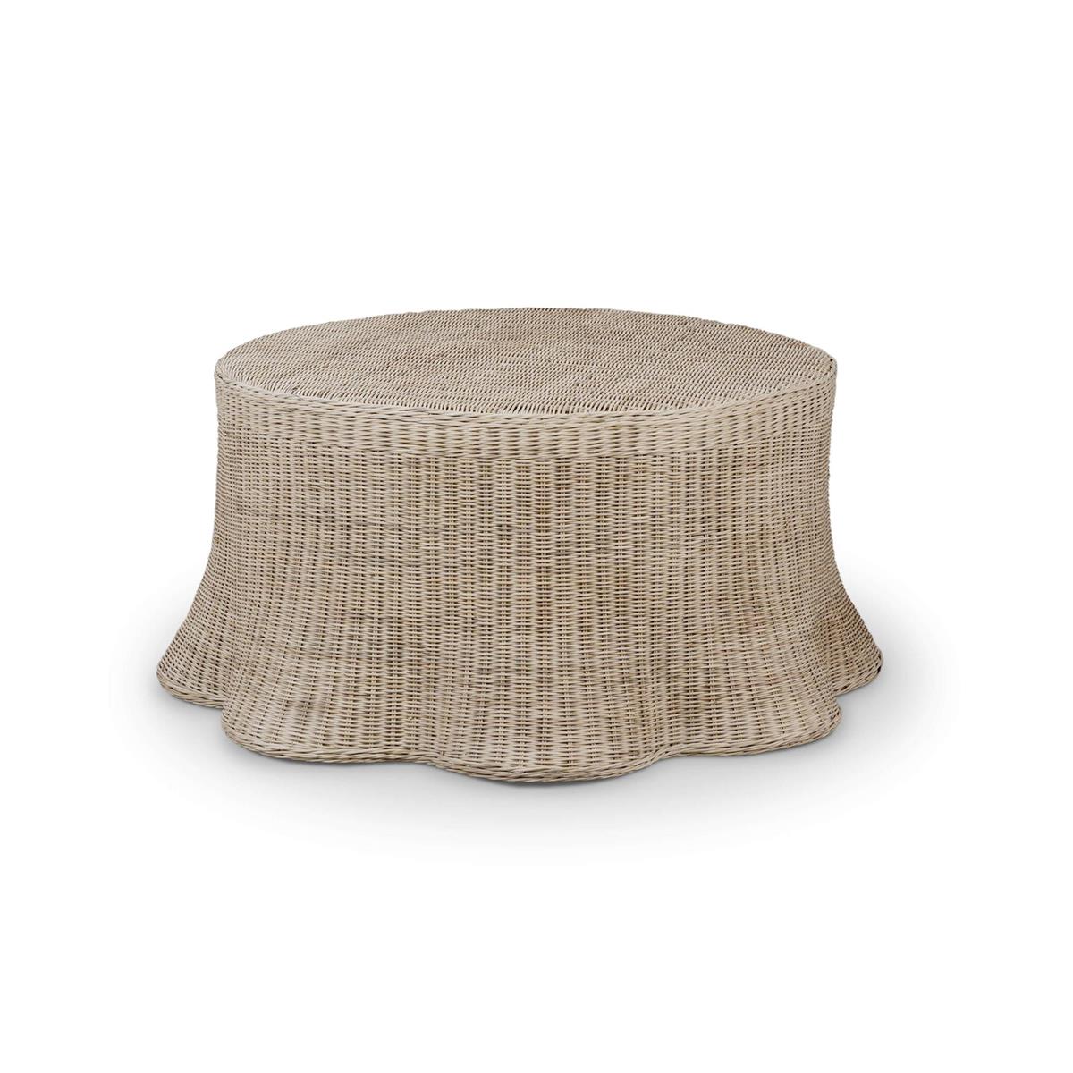 Newport Coffee Table in Rattan Natural