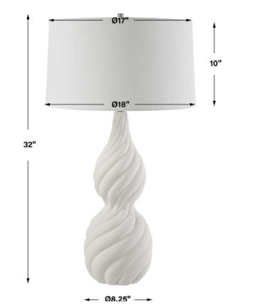 Twisted Swirl Table Lamp