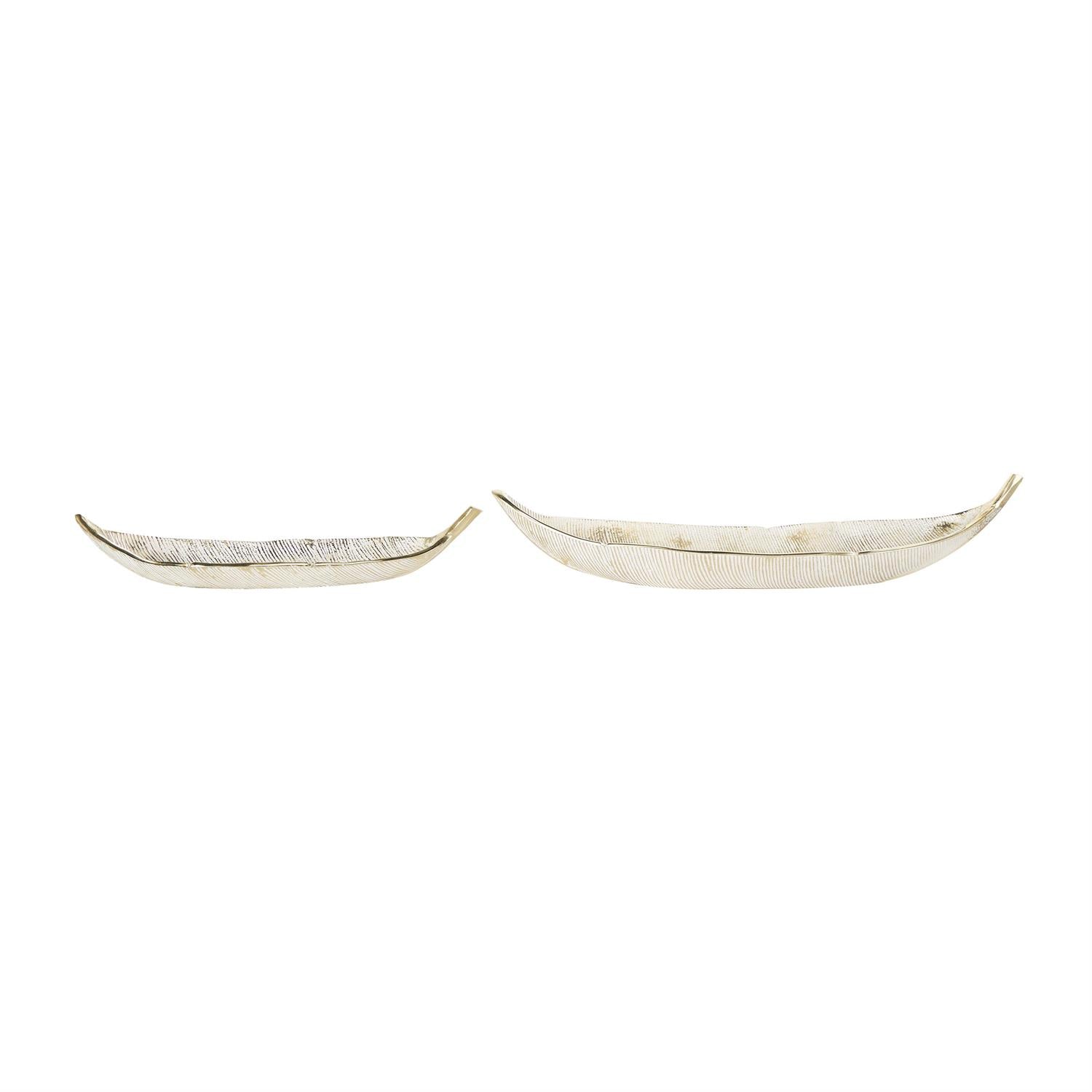 Aluminum Leaf Slim Bowl