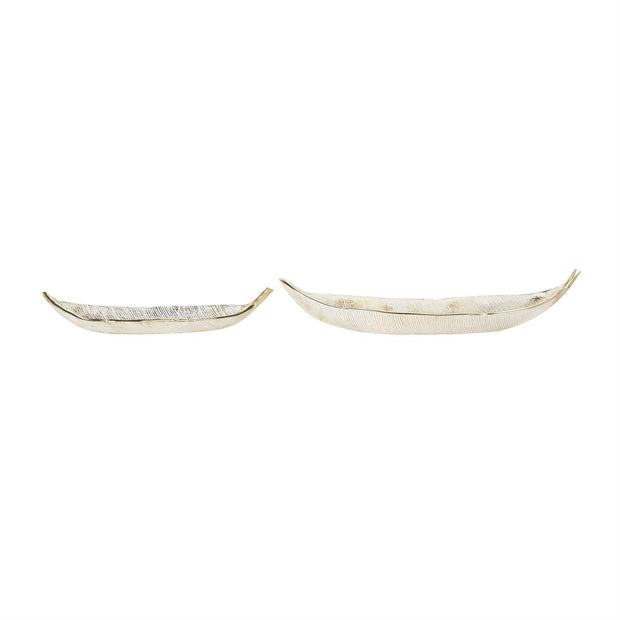 Aluminum Leaf Slim Bowl
