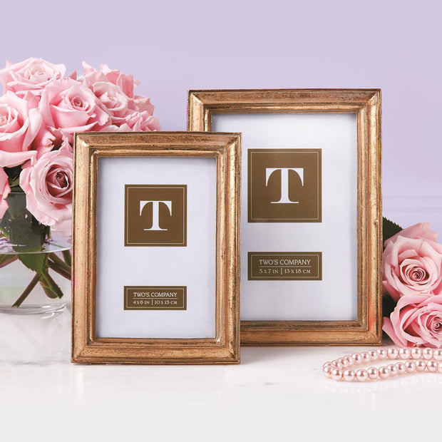 Chatelet Gold Leaf Photo Frame