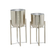 Silver Planter Pot