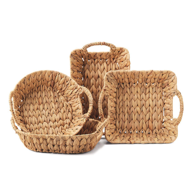 Water Hyacinth Weaving Assorted Tray
