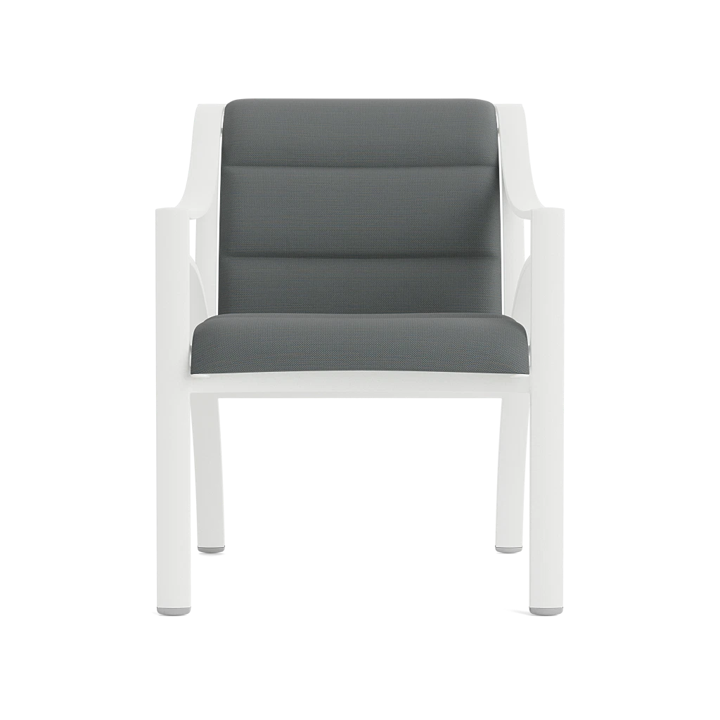 Pasadena Padded Sling Dining Arm Chair