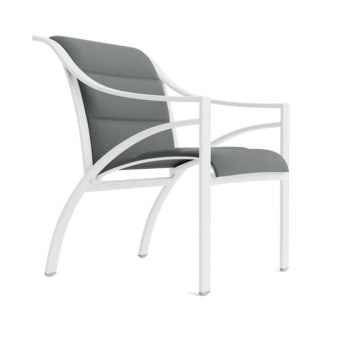 Pasadena Padded Sling Dining Arm Chair
