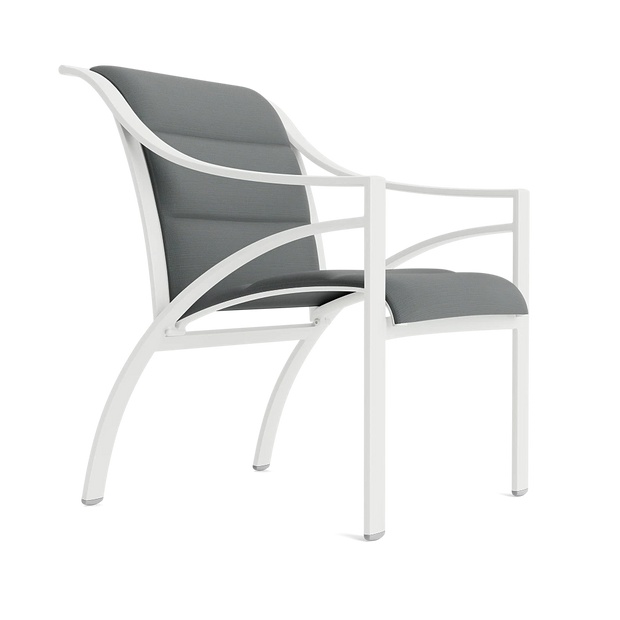 Pasadena Padded Sling Dining Arm Chair