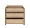 Cannes 3-Drawer Nightstand