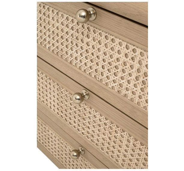 Cannes 3-Drawer Nightstand