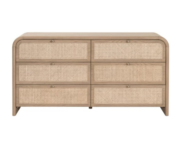 Cannes 6-Drawer Double Dresser