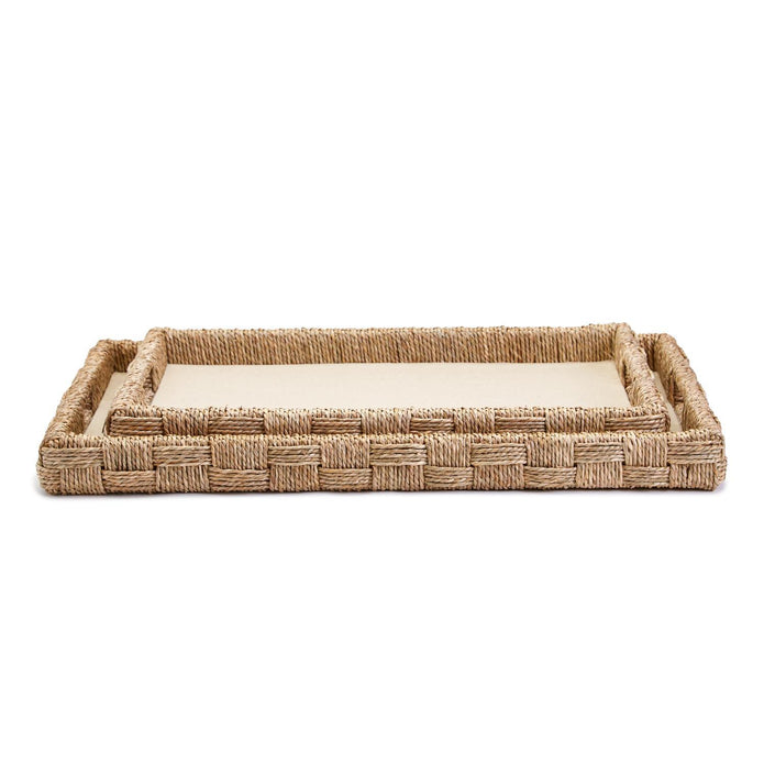 Seagrass and Rattan Tray