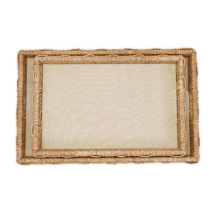 Seagrass and Rattan Tray