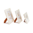 Scalloped Edge Assorted Bone Photo Frames