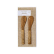 Wicker Wrapped Wood Spreaders