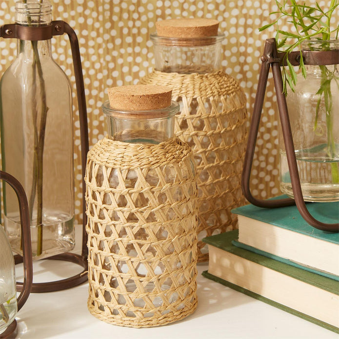 Natural Lattice Decorative Jar