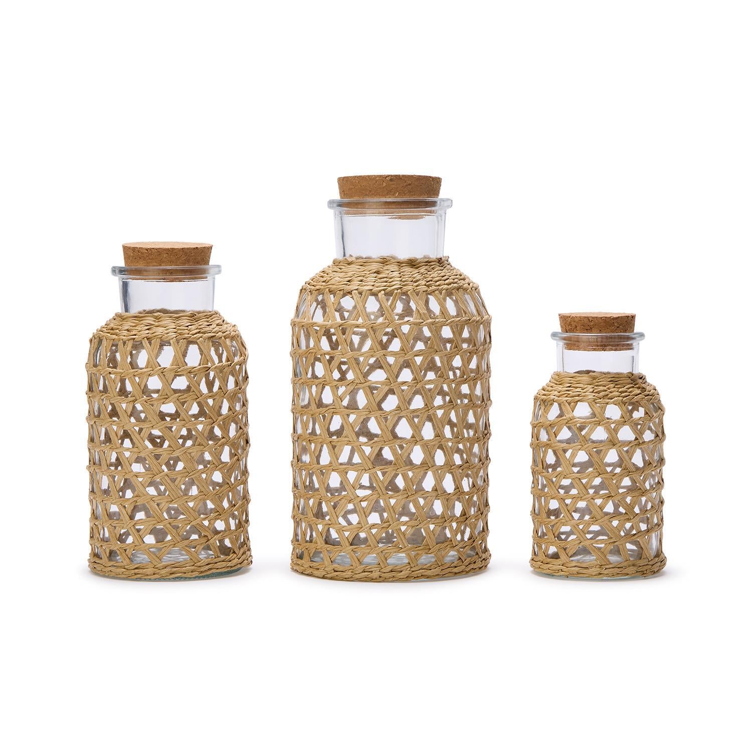 Natural Lattice Decorative Jar