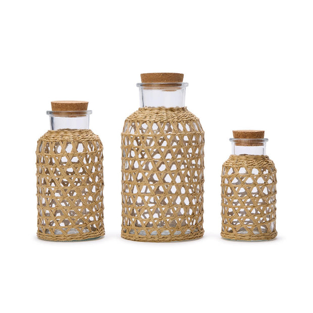 Natural Lattice Decorative Jar