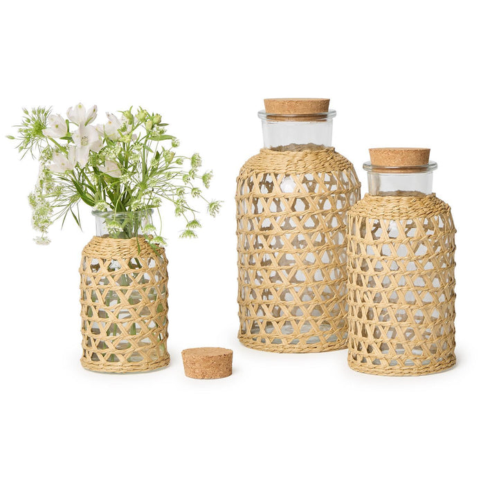 Natural Lattice Decorative Jar