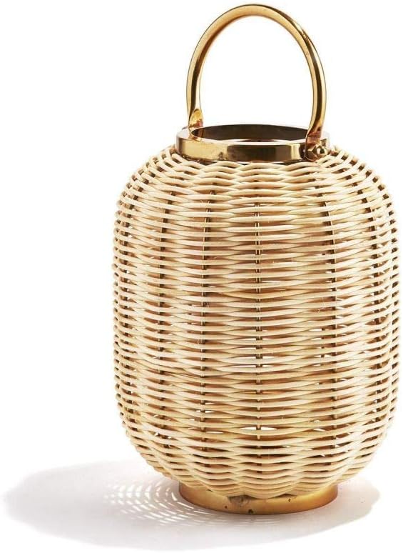 Woven Cane Lantern