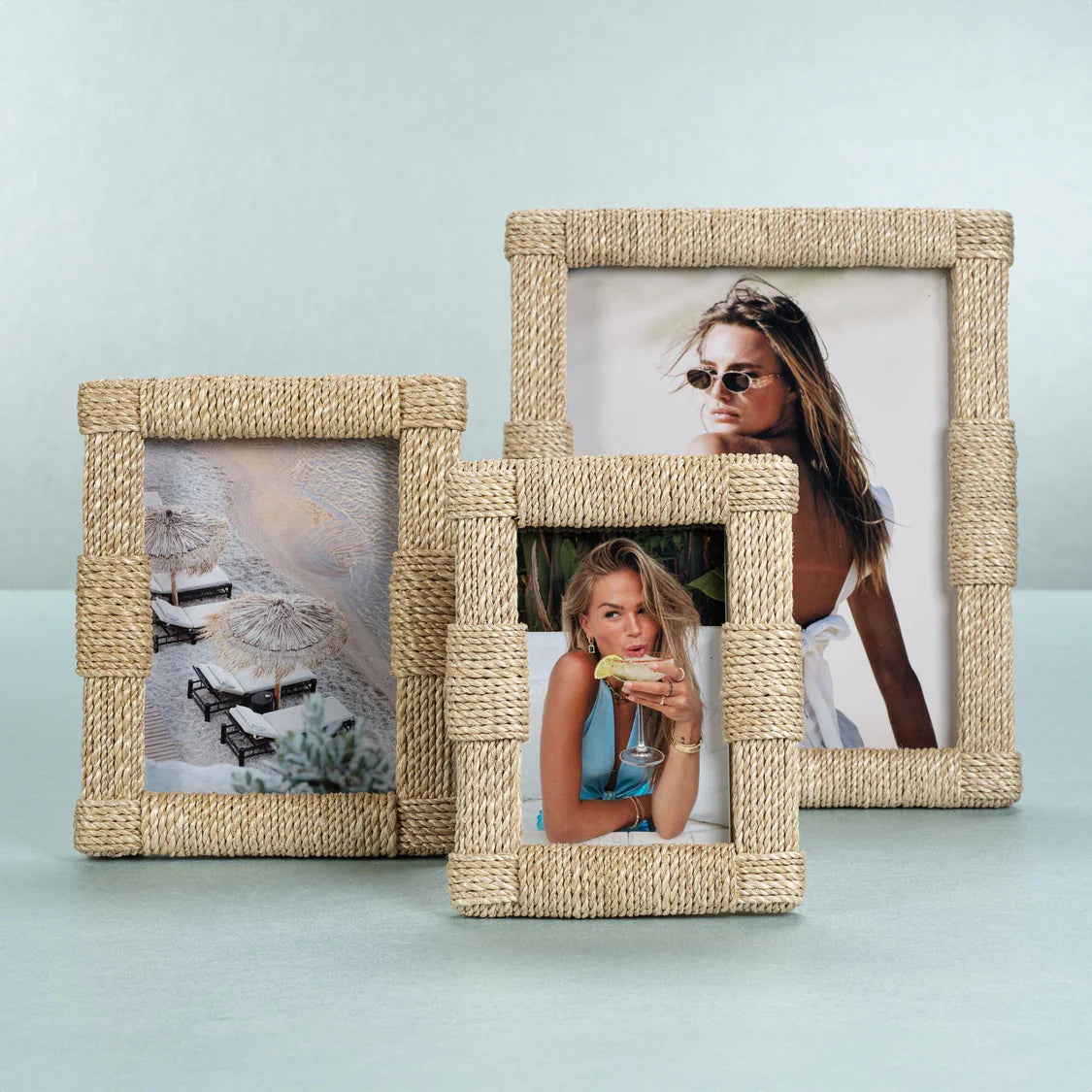 Abaca Rope Photo Frame - 8x10