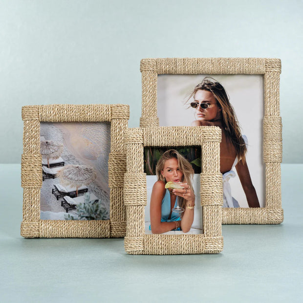 Abaca Rope Photo Frame - 8x10