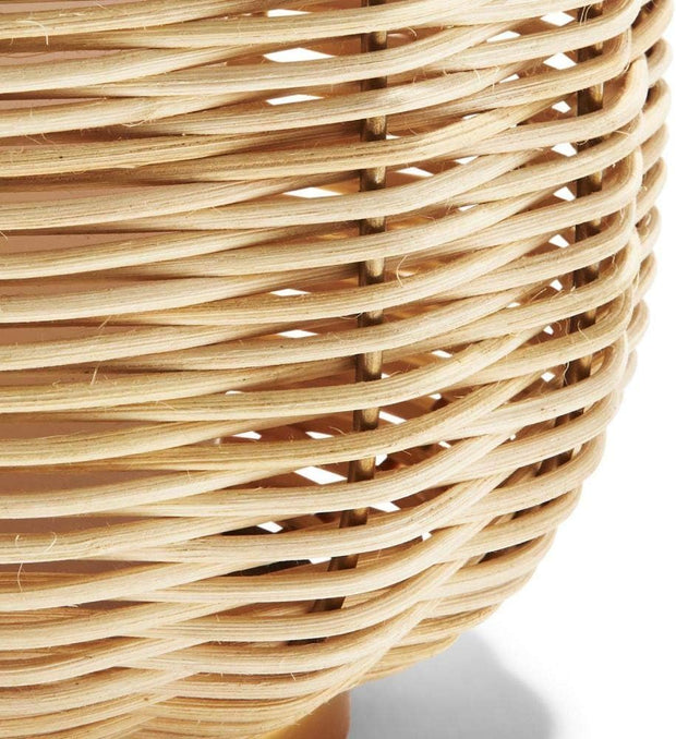 Woven Cane Lantern