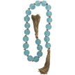Frosted Blue Beaded Garland