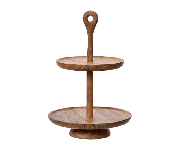 Acaciawood Cake Stand