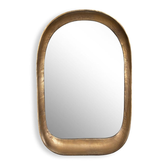 Bradano Arch Mirror, Brass