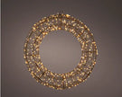 Micro LED Wreath US Metal Steady Outdoor