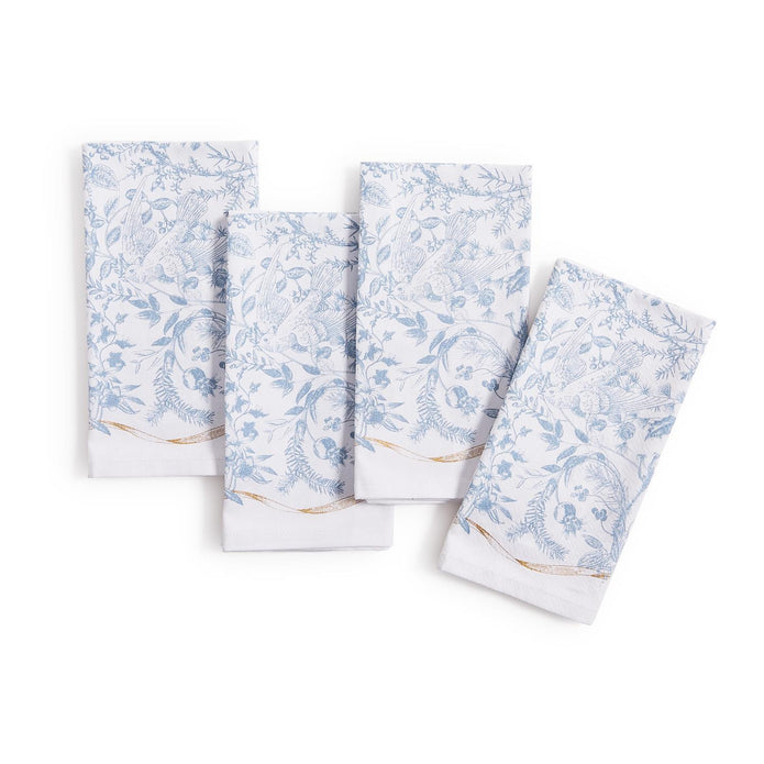 Gilded Cottage Set of 4 Cloth Napkins