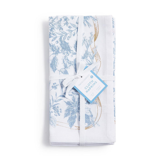 Gilded Cottage Set of 4 Cloth Napkins
