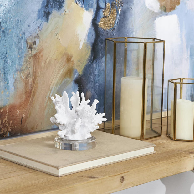 Polystone Coral Sculpture