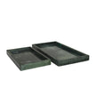 Green Marble Slim Decorative Tray